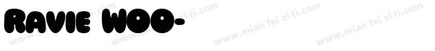 Ravie W00字体转换